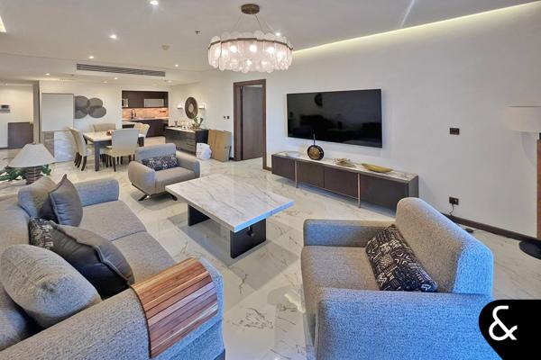 Fully Upgraded - Vacant - Palm/Atlantis Views